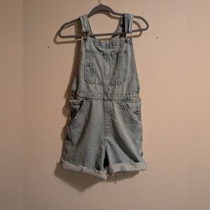 H&M Light Blue Denim Overalls